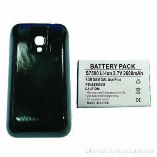 Mobile Phone Battery for Samsung S7500 with Extended Cover